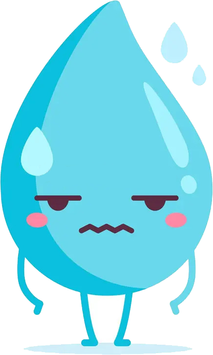 Sad Water drop